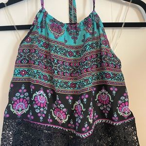 Women’s Colorful Halter Top